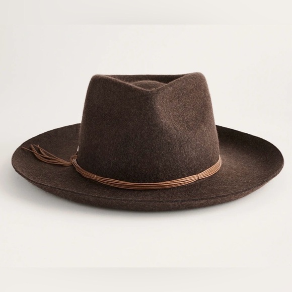 Pendleton Women’s Cassandra Whiskey Brown Wool Felt Hat Fedora S/M NWTs main image 10
